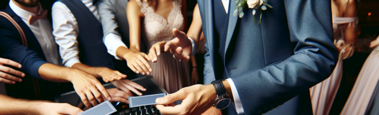 Viele Gäste wünschen sich Musik auf einer Hochzeit beim DJ